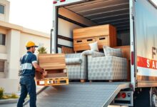 شركة نقل عفش من الحزام الذهبي إلى البحرين
